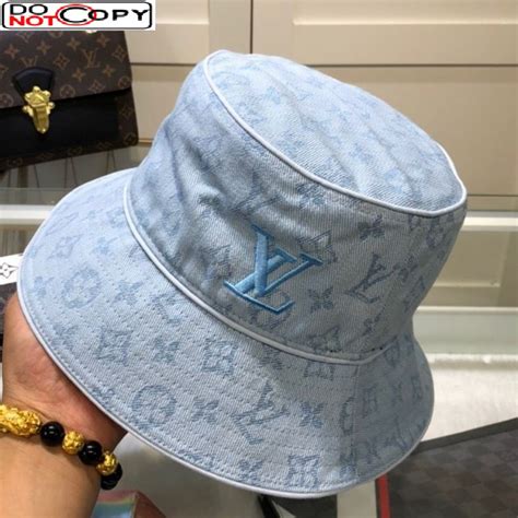 denim louis vuitton bucket hat|louis vuitton monogram bucket hat.